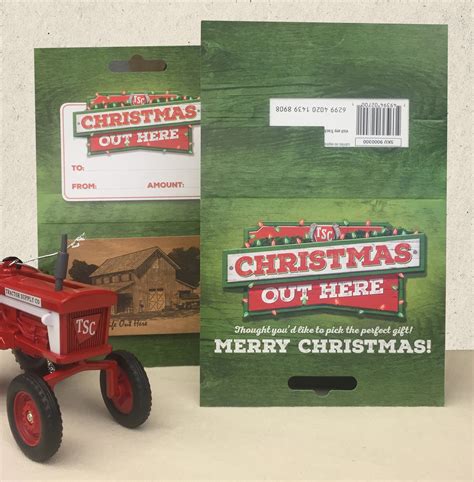 tractor supply card sign in