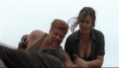 Naked Alanna Masterson In The Walking Dead
