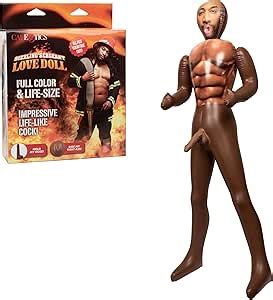 Amazon CalExotics Sizzling Sergeant Love Doll Blow Up Sex Doll Brown Health Household
