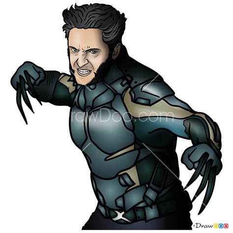 How to Draw Wolverine, X-men