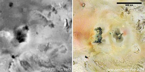Io Moon Surface Features