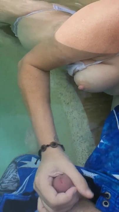 Emotional Moment From Horny Bella Rubbing Cock In Public Pool Xhamster