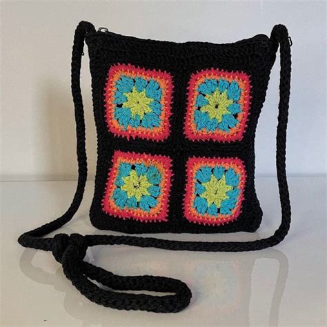 Vintage Crochet Bag Etsy