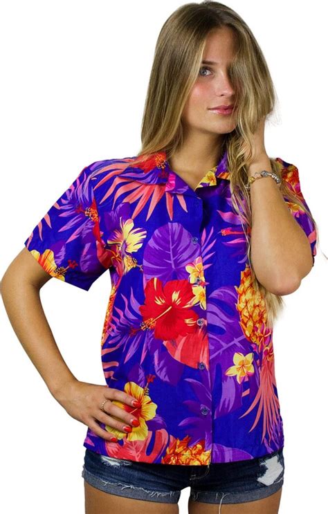 King Kameha Funky Hawaiian Blouse Shirt Shopstyle Plus Size Tops