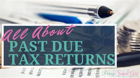 how to file past due tax returns