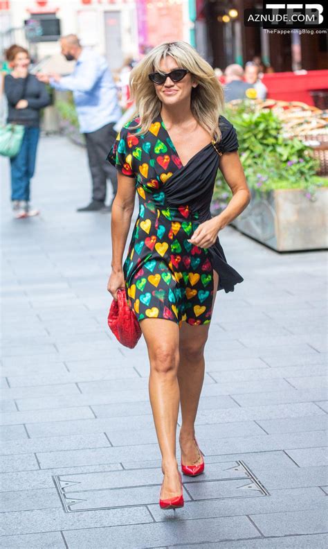 Ashley Roberts Sexy Seen Flaunting Her Hot Legs Outside The Iheart Radio In London Aznude