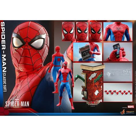 全新 野獸國 Hot Toys VGM 漫威 蜘蛛人 Spider Man 經典戰衣款 蝦皮購物