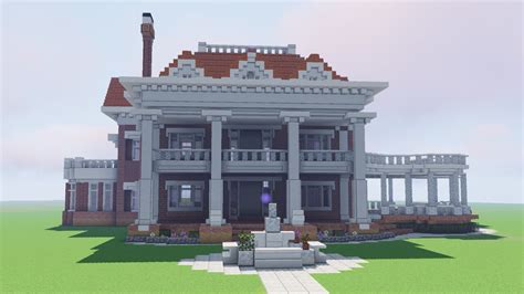 Classical Revivalneoclassical Mansion Minecraft Map