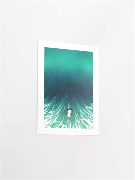 'The Wave' art print | Loading Artist Shop