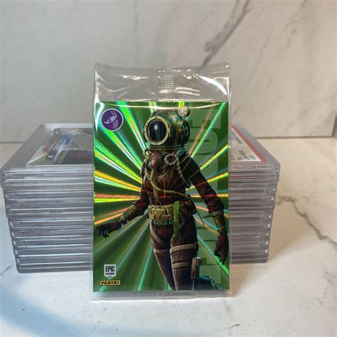 Mavin Fortnite Series 3 Deep Sea Dominator Epic Outfit 120 Laser