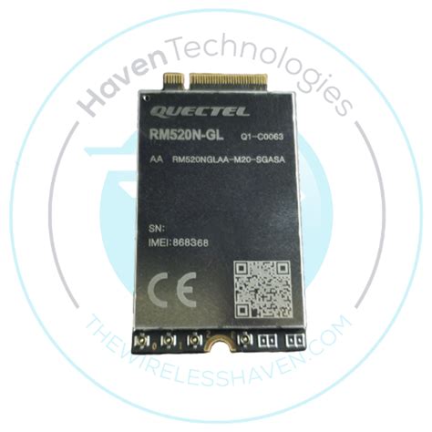 Wireless Internet Modem – 5G – x62 Qualcomm – Quectel RM520N-GL - The ...