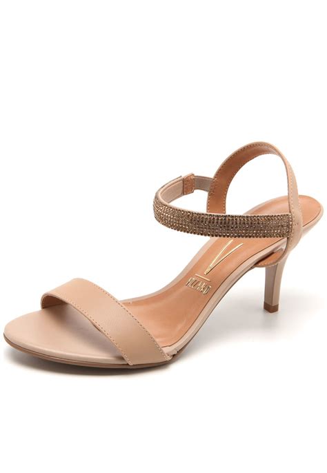 Sand Lia Vizzano Hotfix Nude Compre Agora Dafiti Brasil