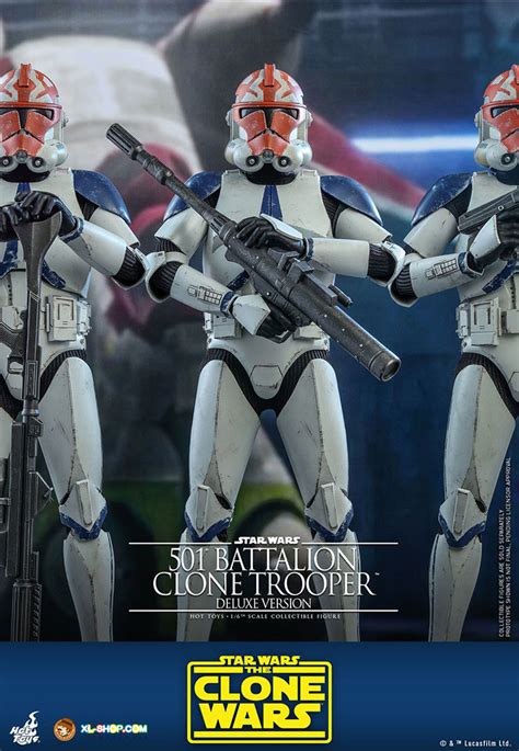 Hot Toys Tms Star Wars The Clone Wars Th Scale St Battalion Clone Trooper