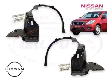 Par Loderas Tolvas Delantera Versa 2015 Al 2020 Nissan