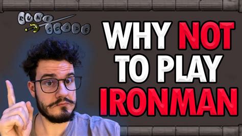 Top Reasons Why Not To Play An Ironman On Old School Runescape