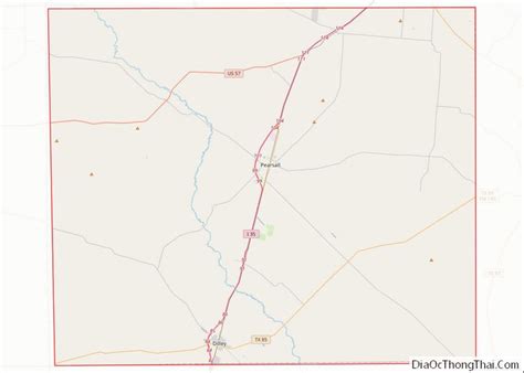 Map of Frio County, Texas - Thong Thai Real