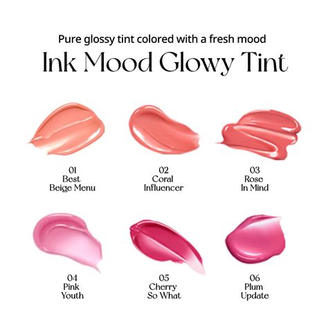 Peripera Ink Mood Glowy Tint Lip Plumping Naturally