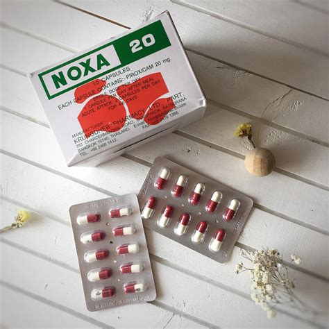 Капсулы Нокса 20 для лечения боли в суставах и позвоночнике (Capsules ...