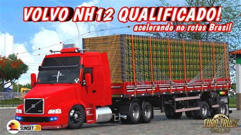 Volvo Nh Qualificado Na Eixos Mapa Rotas Brasil V Gas Ets