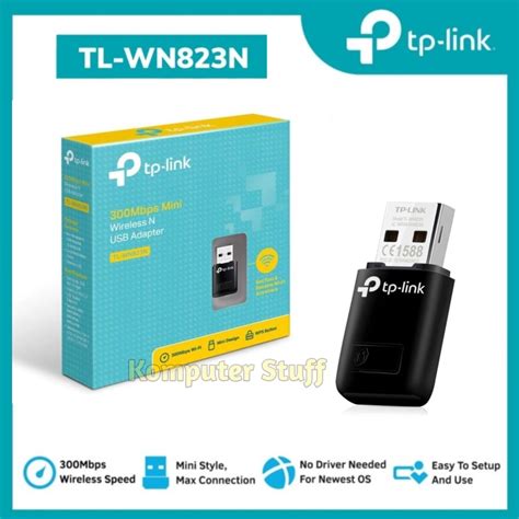 Jual TP Link TL WN823N Wi Fi USB Adapter Mini 300Mbps Penangkap