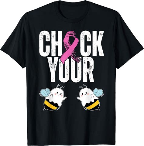 Check Your Boo Bees Shirt Funny Breast Cancer Halloween T Shirt