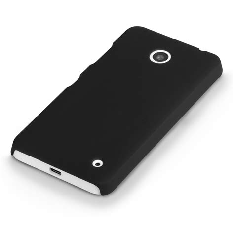 Yousave Nokia Lumia Hard Hybrid Case Black Mobi