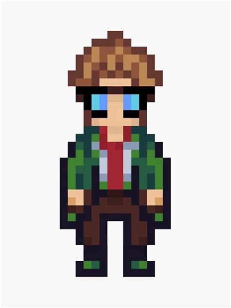 Stardew Valley Harvey Full Body Version 1 Sticker For Sale By Atl