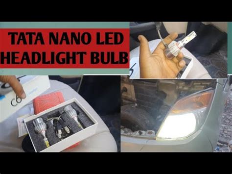 TATA NANO LED HEADLIGHT BULB अचछ यa बर YouTube