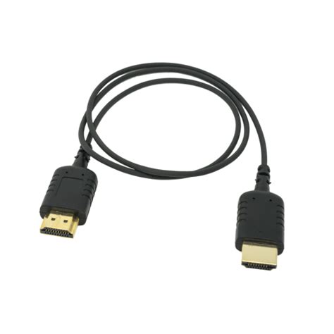 Ultra dünnes flexibles HDMI 2.0 Kable 70cm lang Type A auf Type A ideal ...