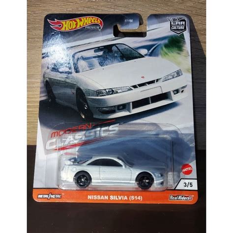 Hot Wheels Premium Nissan Silvia S14 Shopee Brasil