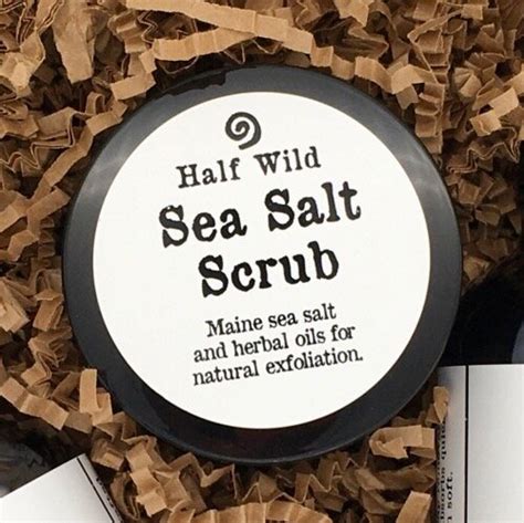 Sea Salt Scrub — Half Wild Arts