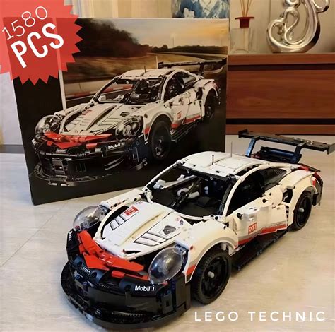 Lego Technic Porsche 911 - конструктор лего для дітей та дорослих: 950 ...