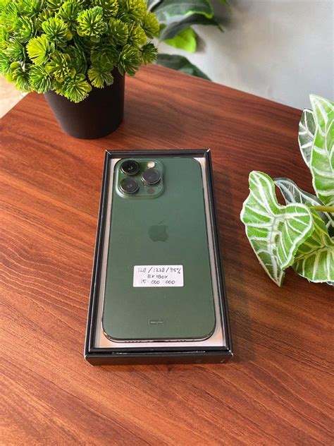 IPhone 13 Pro 128gb Ex IBox Fullset Bergaransi Telepon Seluler