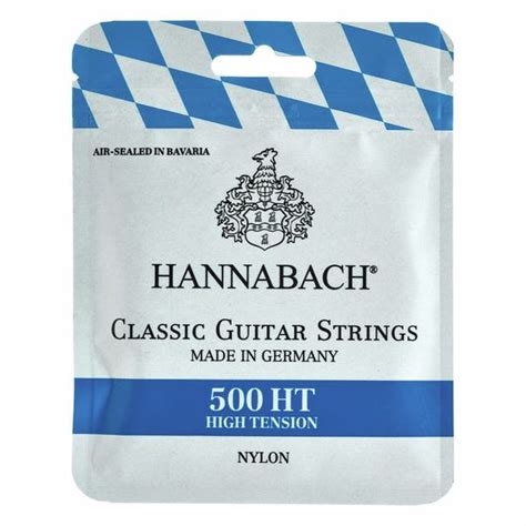 Hannabach 500HT High Tension Standard Classic Guitar Strings SoundsMag