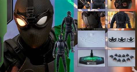 Hot Toys Spider Man Far From Home Spider Man Stealth Suit Version Scale Figure Official
