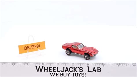 Custom Corvette Red Redline Hot Wheels Mattel Vintage Rl Wheeljack S Lab