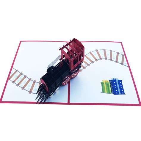 Online Santa Train Pop Up Card Gift Delivery in UAE - FNP