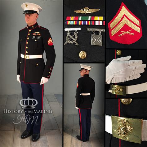 United States Marine Corps- Dress Blues Uniform - History in the Making