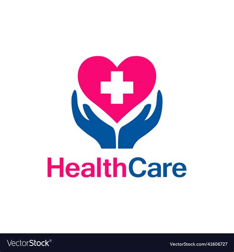 Health care logo concept Royalty Free Vector Image