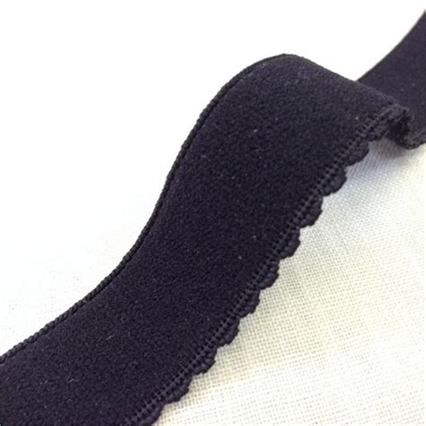 White Picot Edge Lingerie Elastic