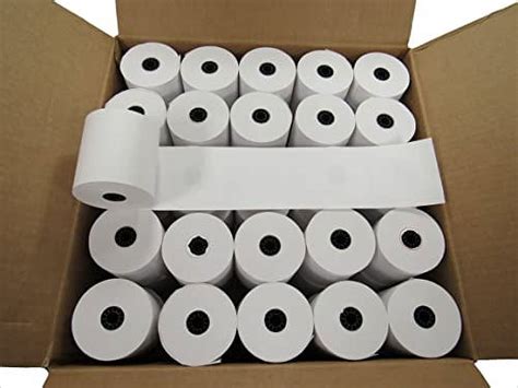 Star Sp700 Kitchen Printer Paper 50 Rolls 3 X 165 1 Ply Bond Non Thermal Receipt Paper