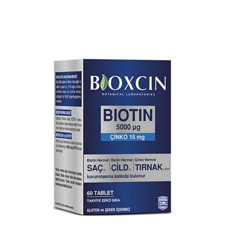 Bioxcin Biotin 60 Tablets - turkorganics