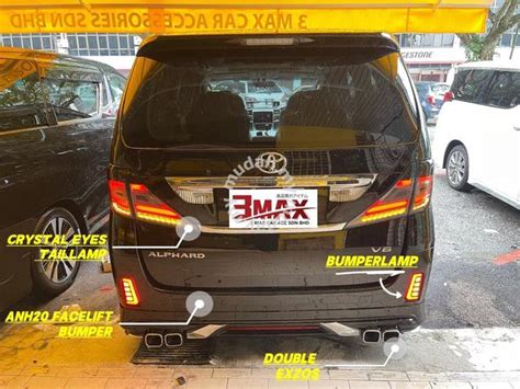 Alphard Vellfire Anh20 Crystal Eyes Tail Lamp Car Accessories And Parts