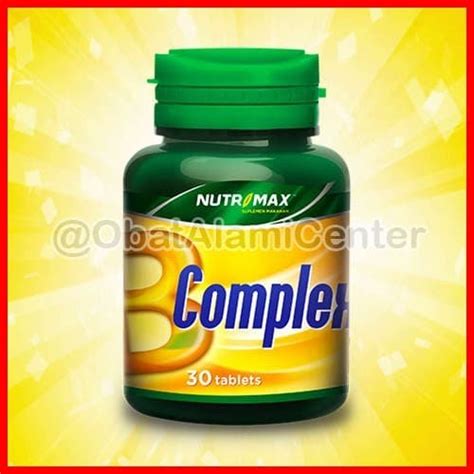 Jual Nutrimax B Complex Kompleks Vitamin Untuk Kesehatan Saraf Syaraf