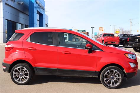 Certified Pre Owned 2019 Ford Ecosport Titanium Heated Leather Power