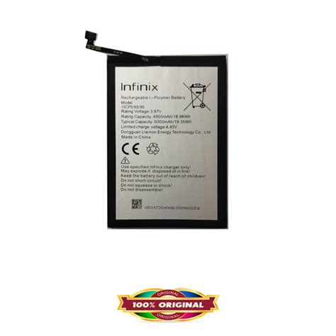 Original Battery For Infinix Hot 40 Pro 2023 X6837 5000mAh Garansi 1 Bulan Lazada Indonesia