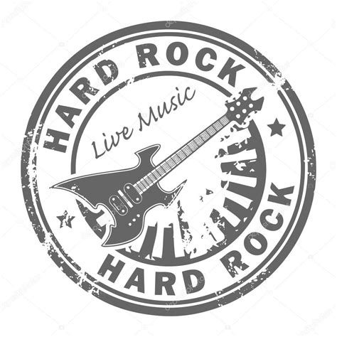 Hard Rock Stamp Stock Vector Fla 11780703