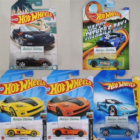 Hotwheels Hot Wheels Corvette Corvete C Convertibles Series Happy Father S Day Hw