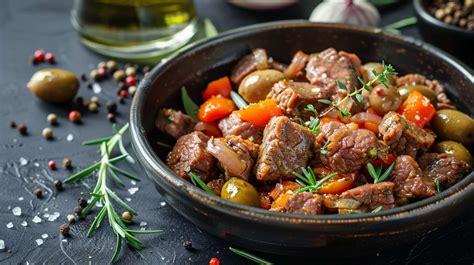 Recette de sauté de veau à la corse aux olives découvrez les saveurs