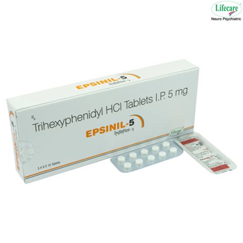 Trihexyphenidyl Hcl Tablets 5mg Manufacturer | Supplier | PCD Franchise